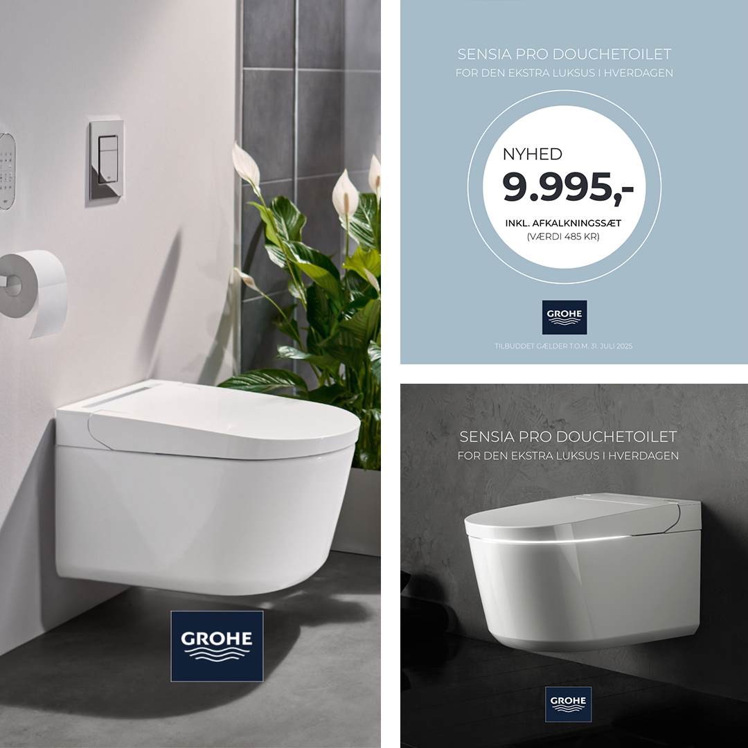 grohe sensia pro douchetoilet